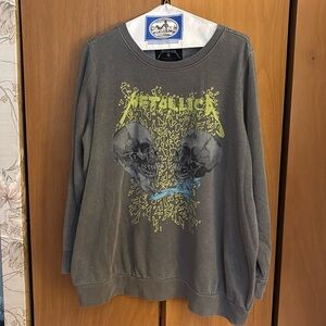 Metallica graphic sweatshirt